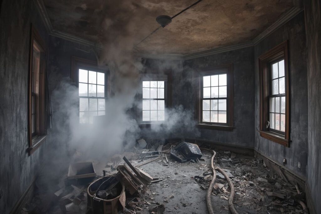 Smoke Damage Insurance Claim