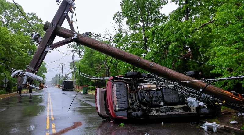 Wind Damage Insurance Claims Across Rhode Island